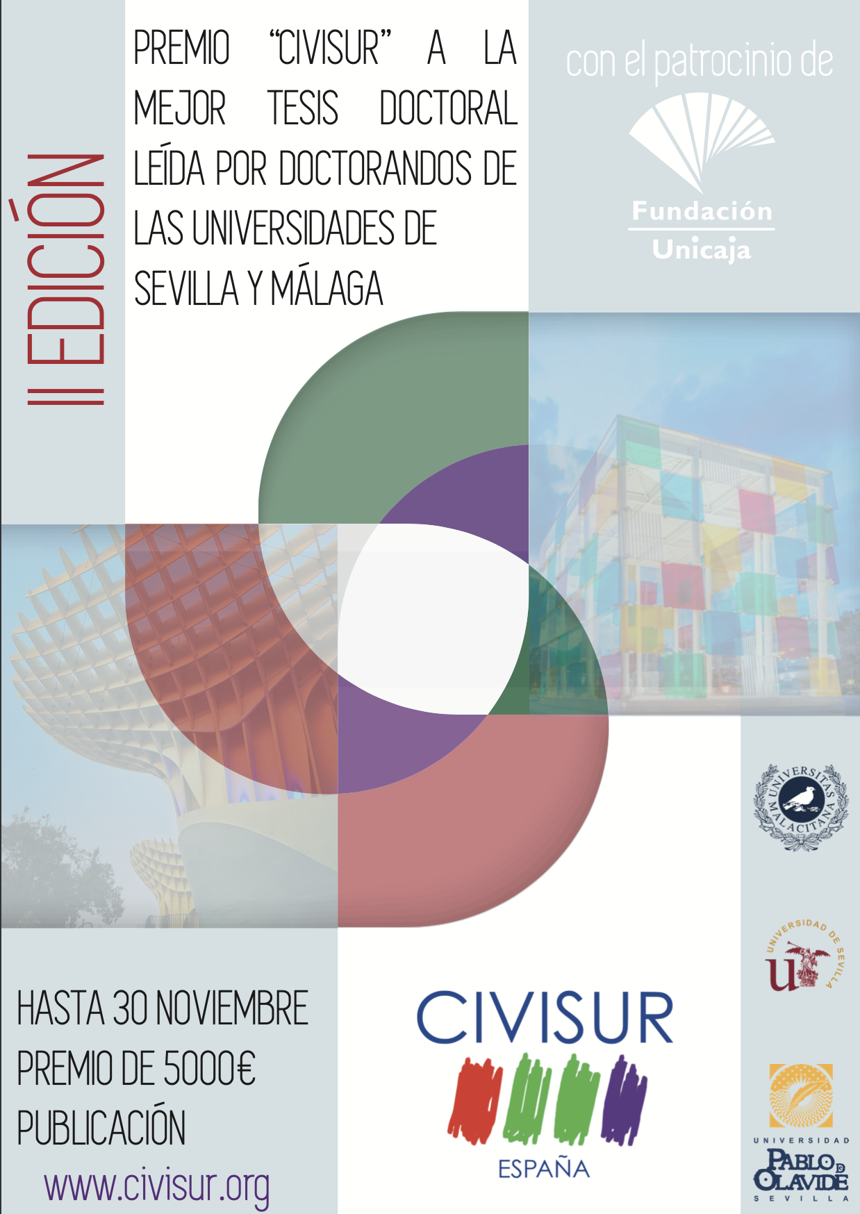 II premio “Civisur” a la mejor tesis doctoral leída por doctorandos de las Universidades de Sevilla y Málaga