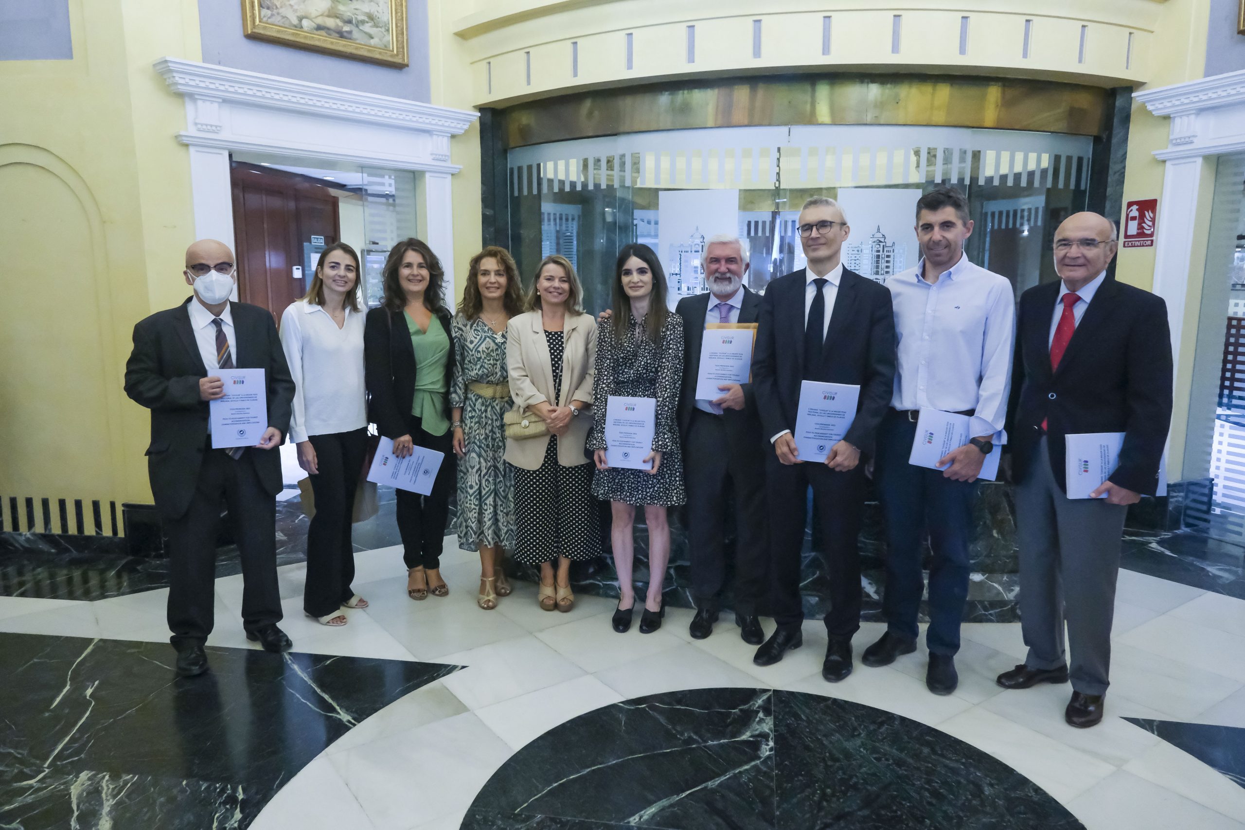 En imágenes: Acto de entrega del II Premio CIVISUR a la mejor Tesis doctoral de las Universidades de Málaga y Sevilla