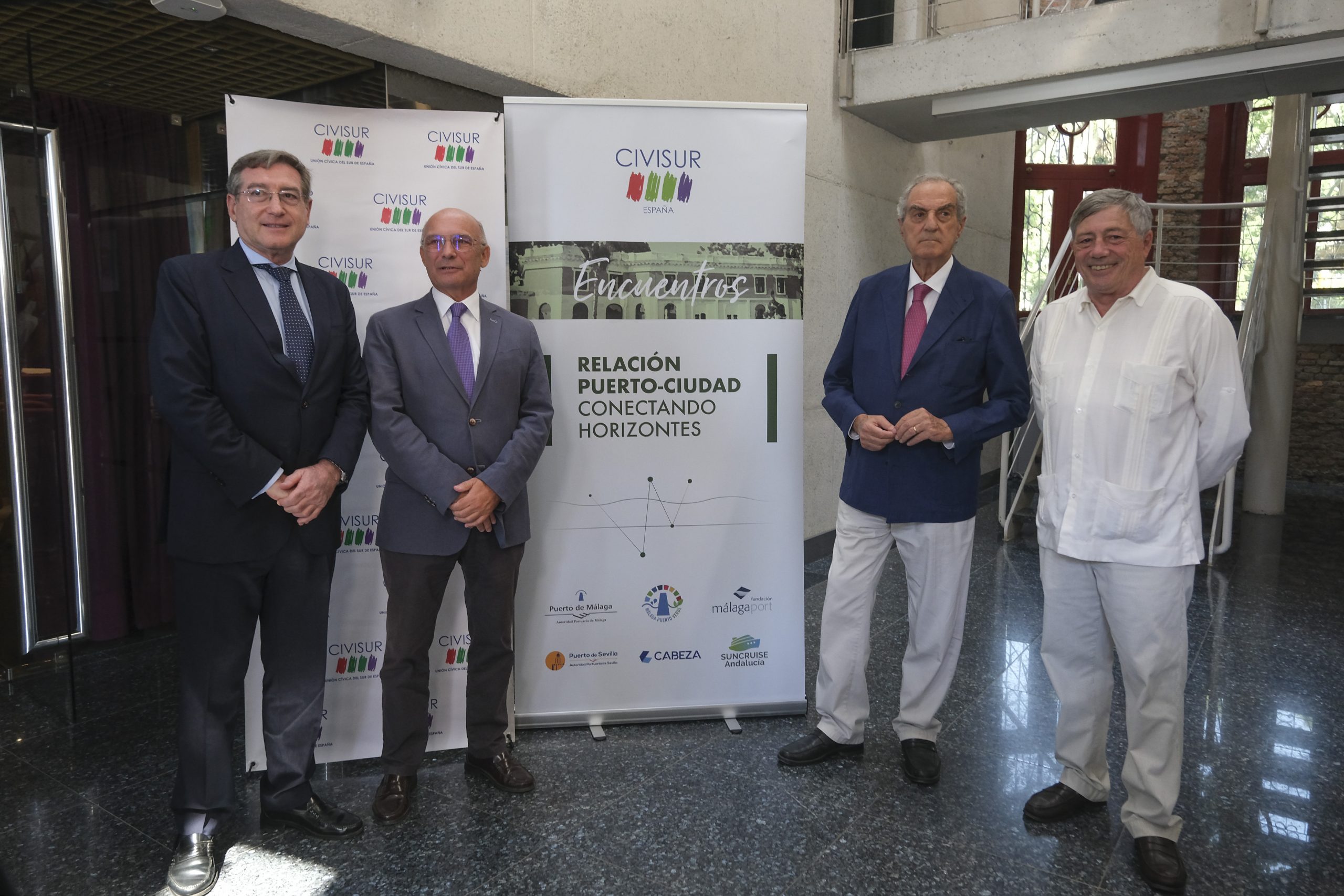 La integración del puerto en las ciudades de Málaga y Sevilla a debate en el Encuentro Civisur
